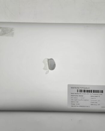 Apple MacBook Pro (13-inch, 2019, Two Thunderbolt 3 ports) Silver