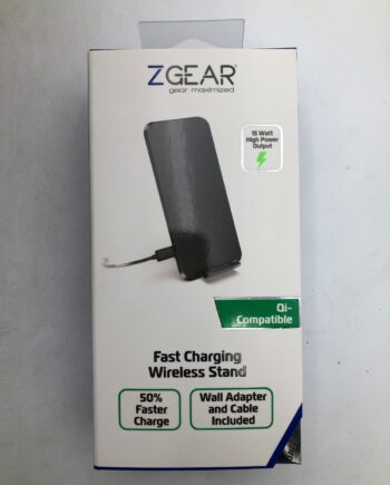 Lot (14) – ZGear Fast Charging Wireless Stand WC‑WCSF15W Qi‑Compatible – New
