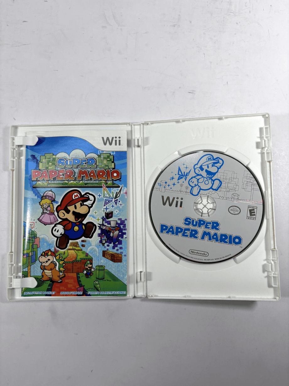image of Super Paper Mario Nintendo Wii 2007 355699501541 3