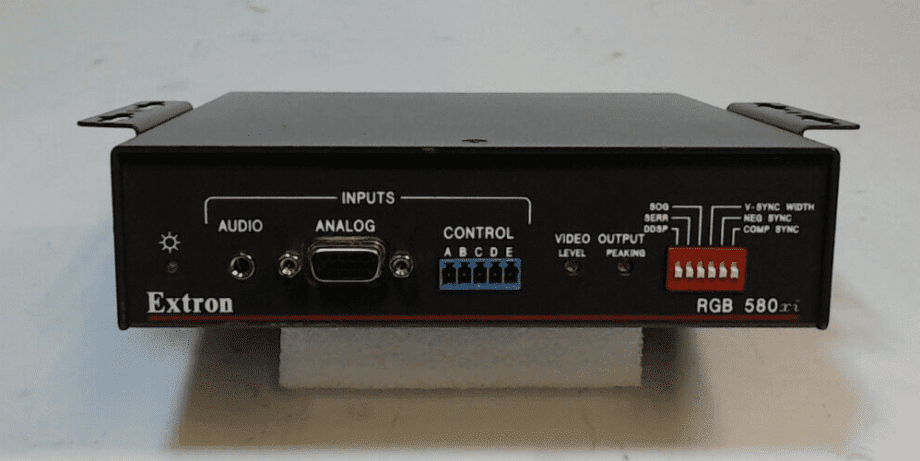 image of Extron RGB 580xi Architectural Remote Interface with Audio and ADSP 355626010651