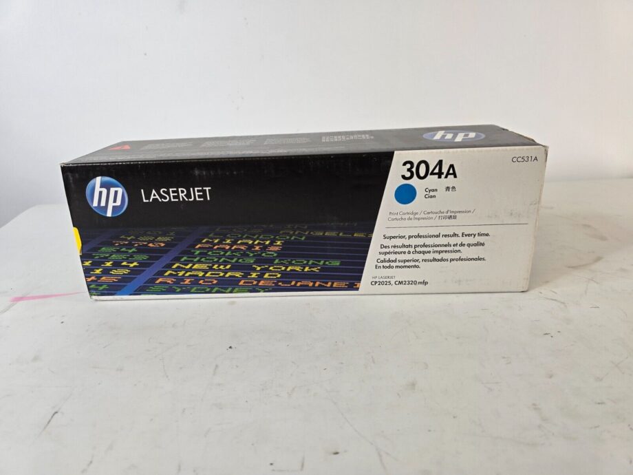 image of Genuine HP 304A Cyan CC531A Print Cartridge 375542767861