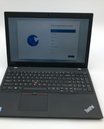 Lenovo ThinkPad L590 i5-8265U 16GB 256GB NVMe 15.6" FHD Win11 Pro