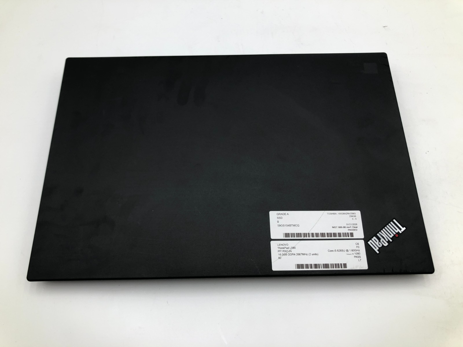 Lenovo ThinkPad L590 i5-8265U 16GB 256GB NVMe 15.6" FHD Win11 Pro 6 Lenovo ThinkPad L590 i5-8265U 16GB 256GB NVMe 15.6" FHD Win11 Pro
