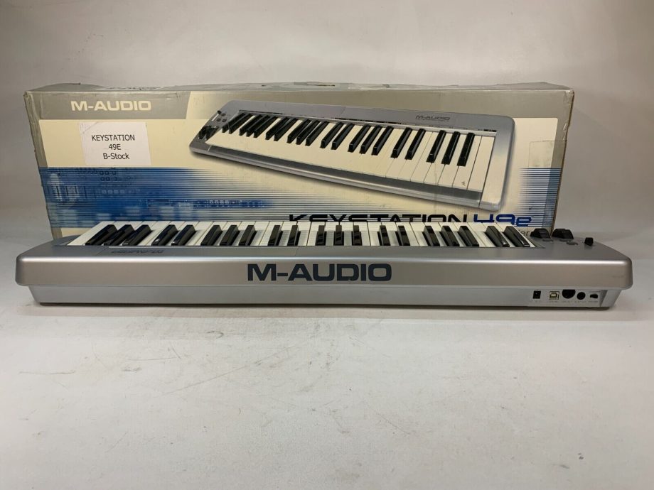 image of M Audio Keystation 49e 49 Key Mobile USB MIDI Controller 374993127461 3