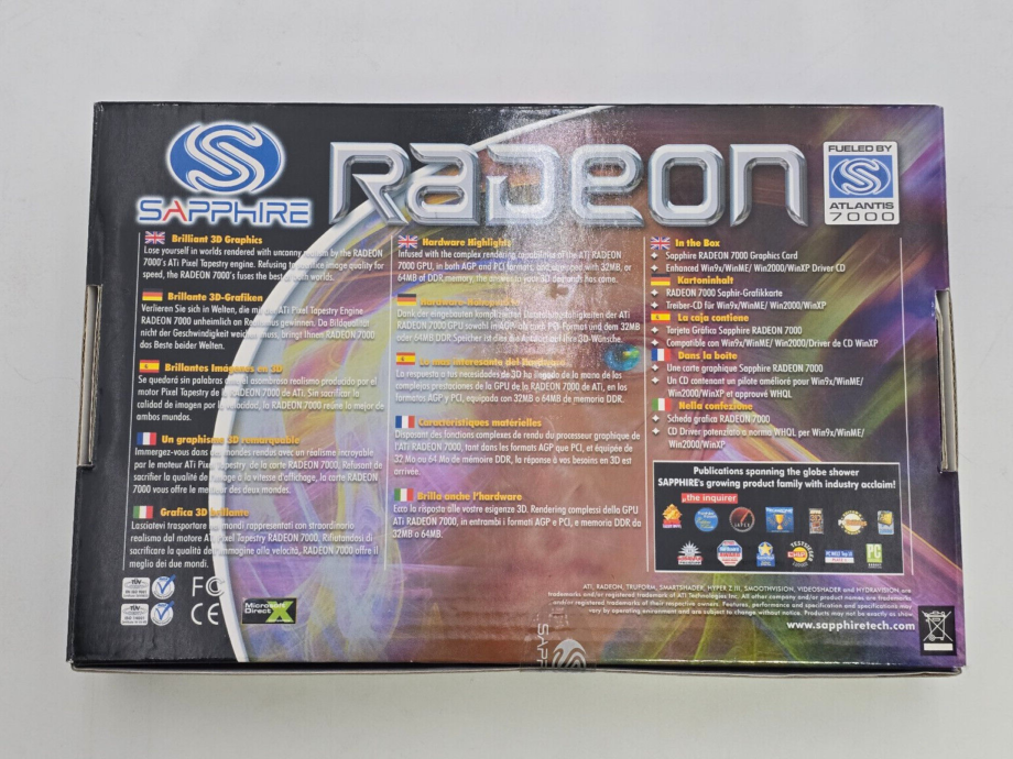 Sapphire Technology ATI Radeon 7000 (1024-9C02-00-SA) 64MB DDR SDRAM PCI...