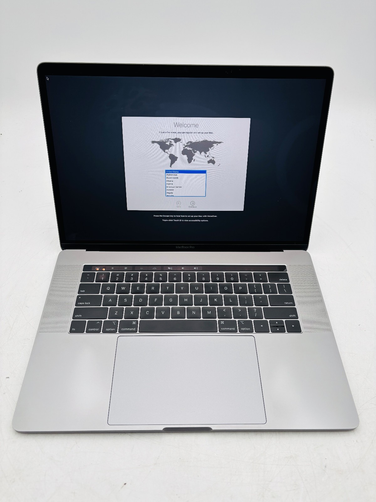 MacBook本体 Apple A1990 (2018) i7-8750H 16GB SSD256G Apple MacBook Pro A1990 i7-8750H Hexa Core 2.20GHz 16GB