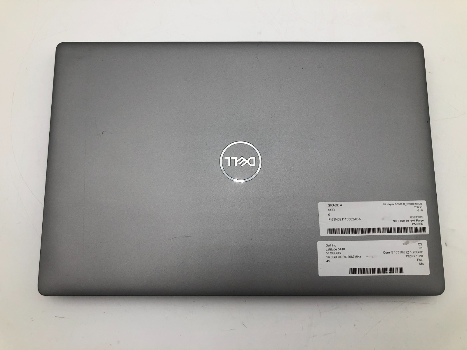 Dell Latitude 5410 i5-10310U 16GB RAM 256GB SSD Win 11 Pro No Battery 5 Dell Latitude 5410 i5-10310U 16GB RAM 256GB SSD Win 11 Pro No Battery