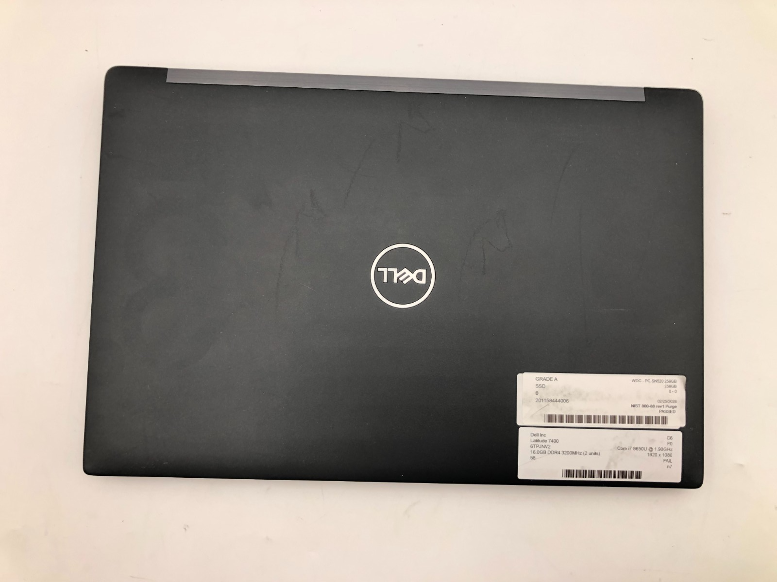 Dell Latitude 7490 i7-8650U 16GB 256GB NVMe SSD 14" FHD Win 11 Pro No Battery 5 Dell Latitude 7490 i7-8650U 16GB 256GB NVMe SSD 14" FHD Win 11 Pro No Battery