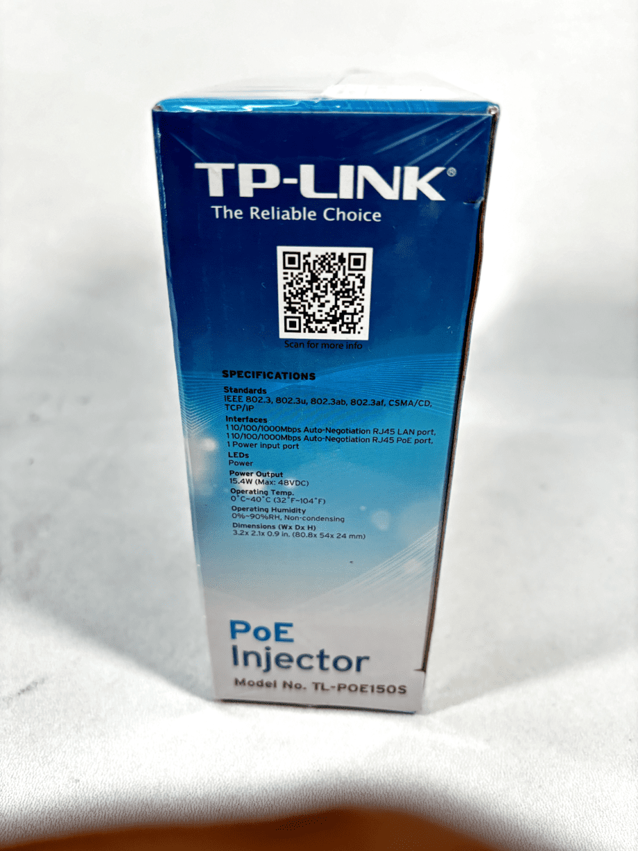 image of LOT of 8 TP Limk PoE Injector Model TL POE15Oun Ver30 NEW 355899160071 4