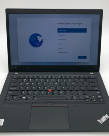 Lenovo ThinkPad P14s Gen 1 i7-10510U 16GB 512GB NVMe 14" Quadro P520 Win 11 Pro