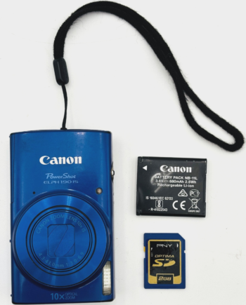 Canon PowerShot ELPH 190 IS Blue - For Parts *READ*