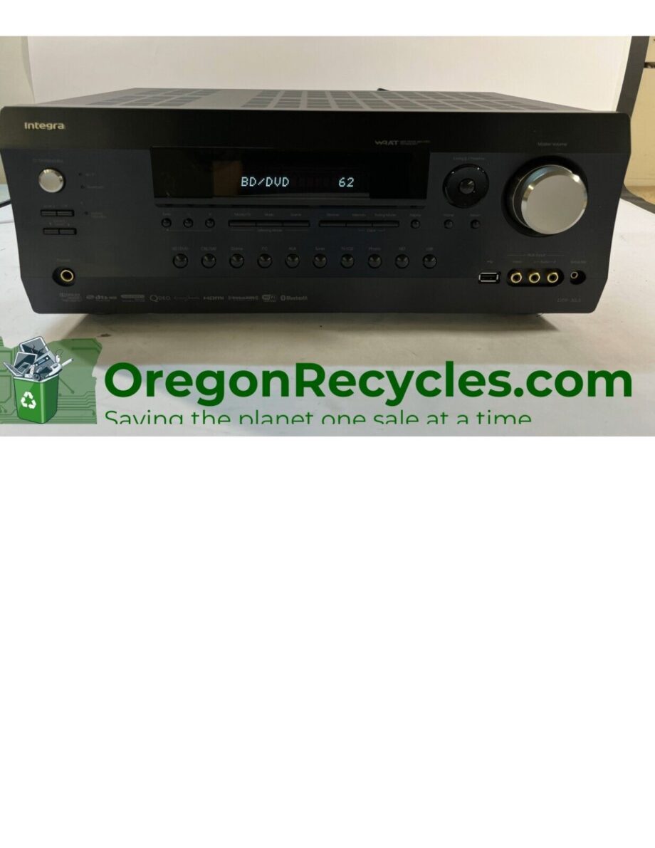 image of Integra DTR 305 AV Surround Sound Receiver Black NO REMOTE 375433339681