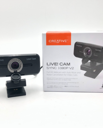 Creative Live! Cam Sync 1080p V2 Full HD Webcam Auto Mute Noise Cancellation USB