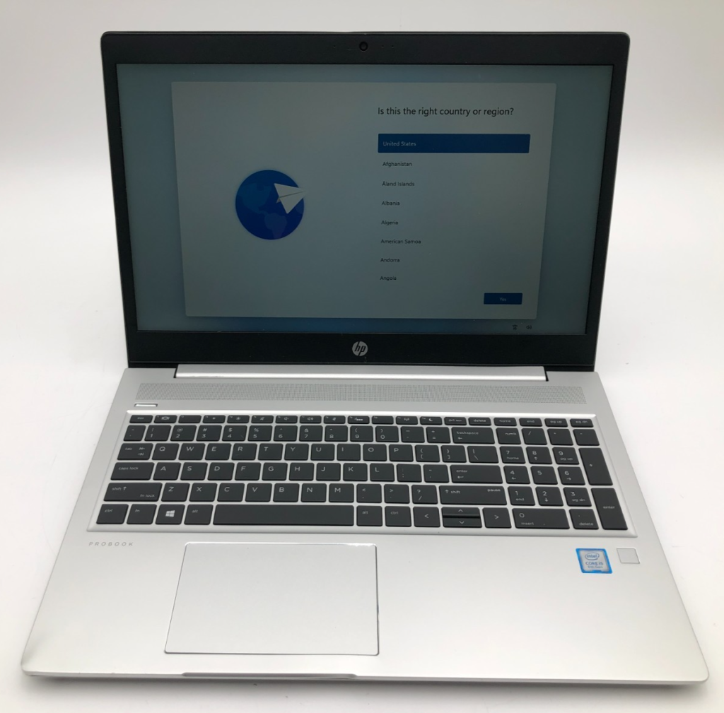 HP ProBook 450 G6 Intel Core i5-8265U 16GB RAM 512GB NVMe SSD 15.6