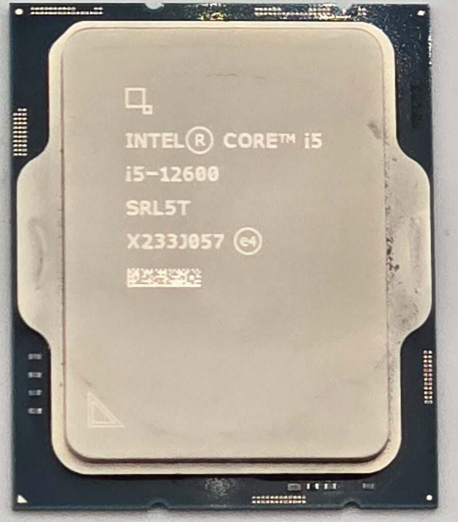 Intel i5-12600 3.3GHz (4.8GHz TURBO) FC-LGA16A Processor (SRL5T