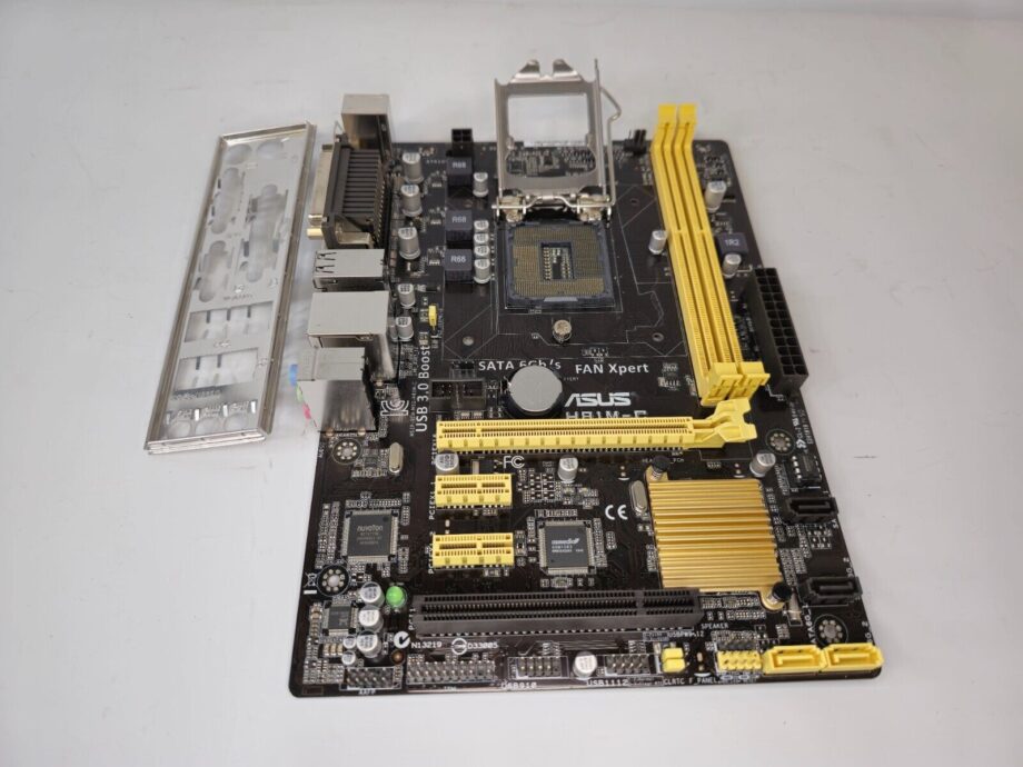 image of ASUS Hb1m c Motherboard Intel Socket 1150 DDR3 Used Tested IO Shield 375689204102