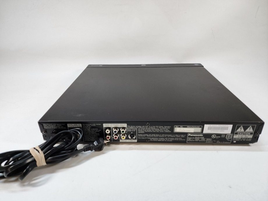image of PANASONIC DVD F65 DVDCD 5 Disc Carousel Changer Player No Remote TESTED 354551919202 3