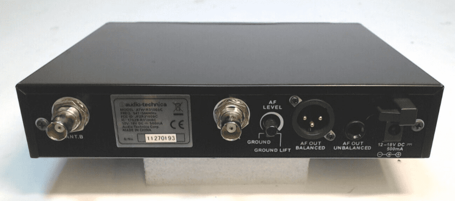 image of Audio Technica AEW R3100b Wireless Receiver 541 566MHz 375364808712 3
