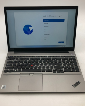 Lenovo ThinkPad E15 i7-10510U 8GB 256GB NVMe SSD 15.6" FHD Win 11 Pro