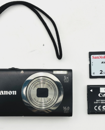 Canon PowerShot A2300 HD 16MP Digital Camera – Black
