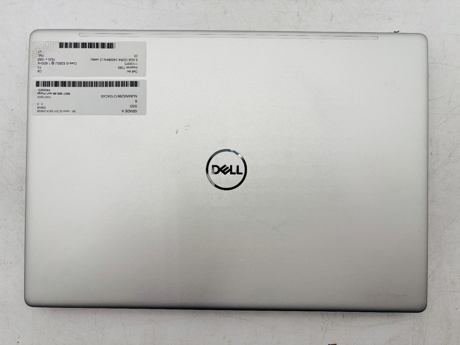 ノートPC DELL Inspiron 7380 i5 第8世代 Dell Inspiron 7380 - i5 8265U 8GB 256GB SSD Windows 11 Pro