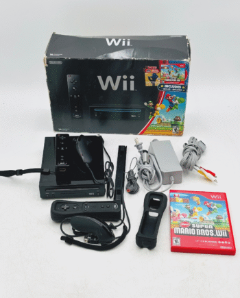 Nintendo Wii Console System (RVL‑101) Black