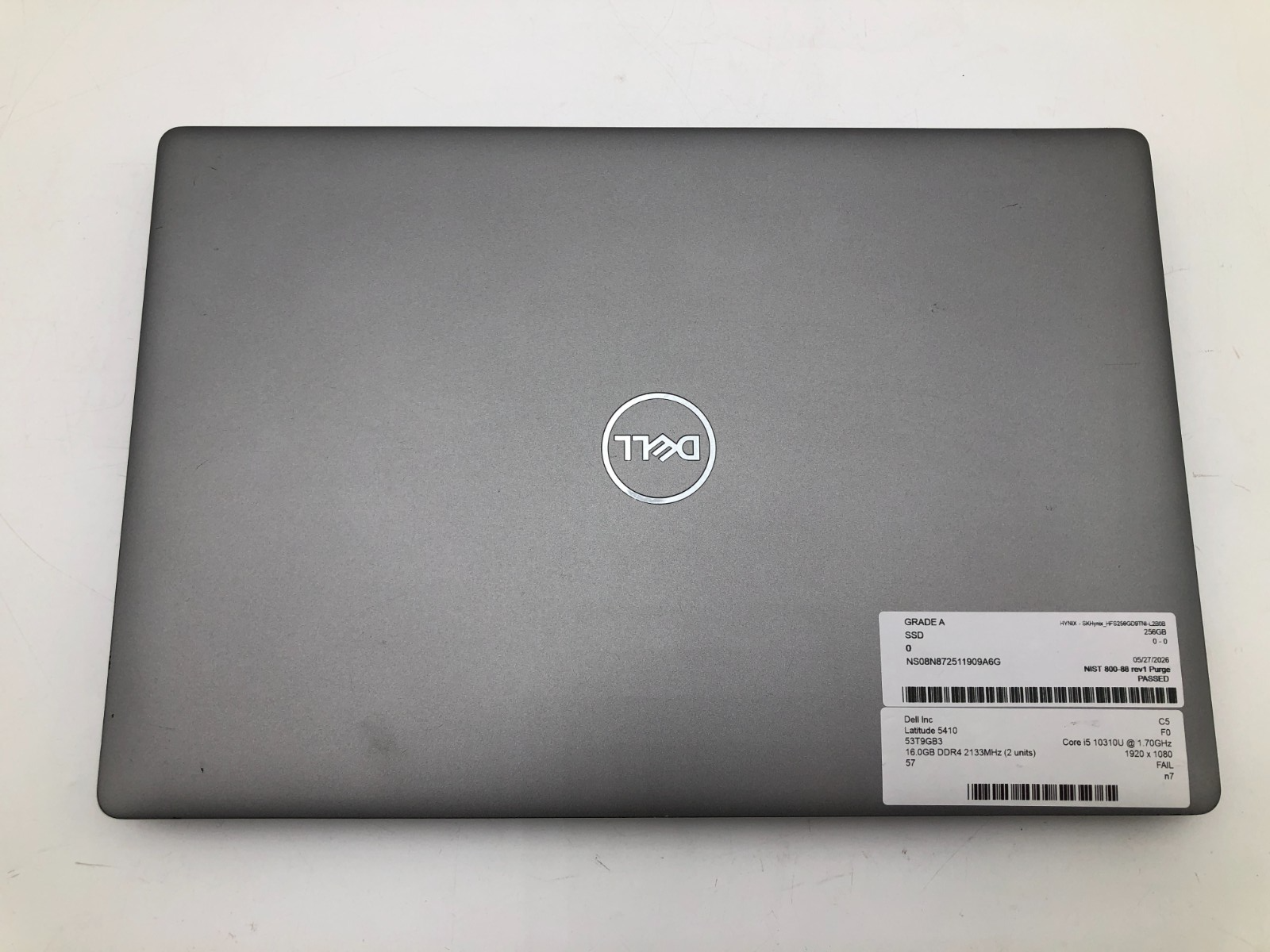 Dell Latitude 5410 Intel Core i5-10310U 16GB RAM 256GB NVMe Win11 Pro No Battery 5 Dell Latitude 5410 Intel Core i5-10310U 16GB RAM 256GB NVMe Win11 Pro No Battery