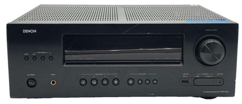 Denon AVR 1612 5.1 Channel Surround Sound 120 Watt Receiver *SEE DESCRIPTION*