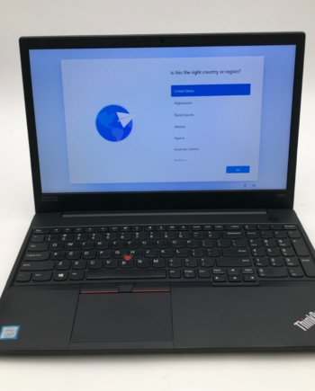 Lenovo ThinkPad E590 i5-8265U 16GB 256GB SSD 15.5" HD Win 11 Pro