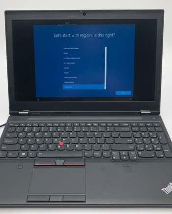 Lenovo ThinkPad P50 Xeon E3-1505M v5 32GB 512GB NVMe Win 10 Pro No Battery