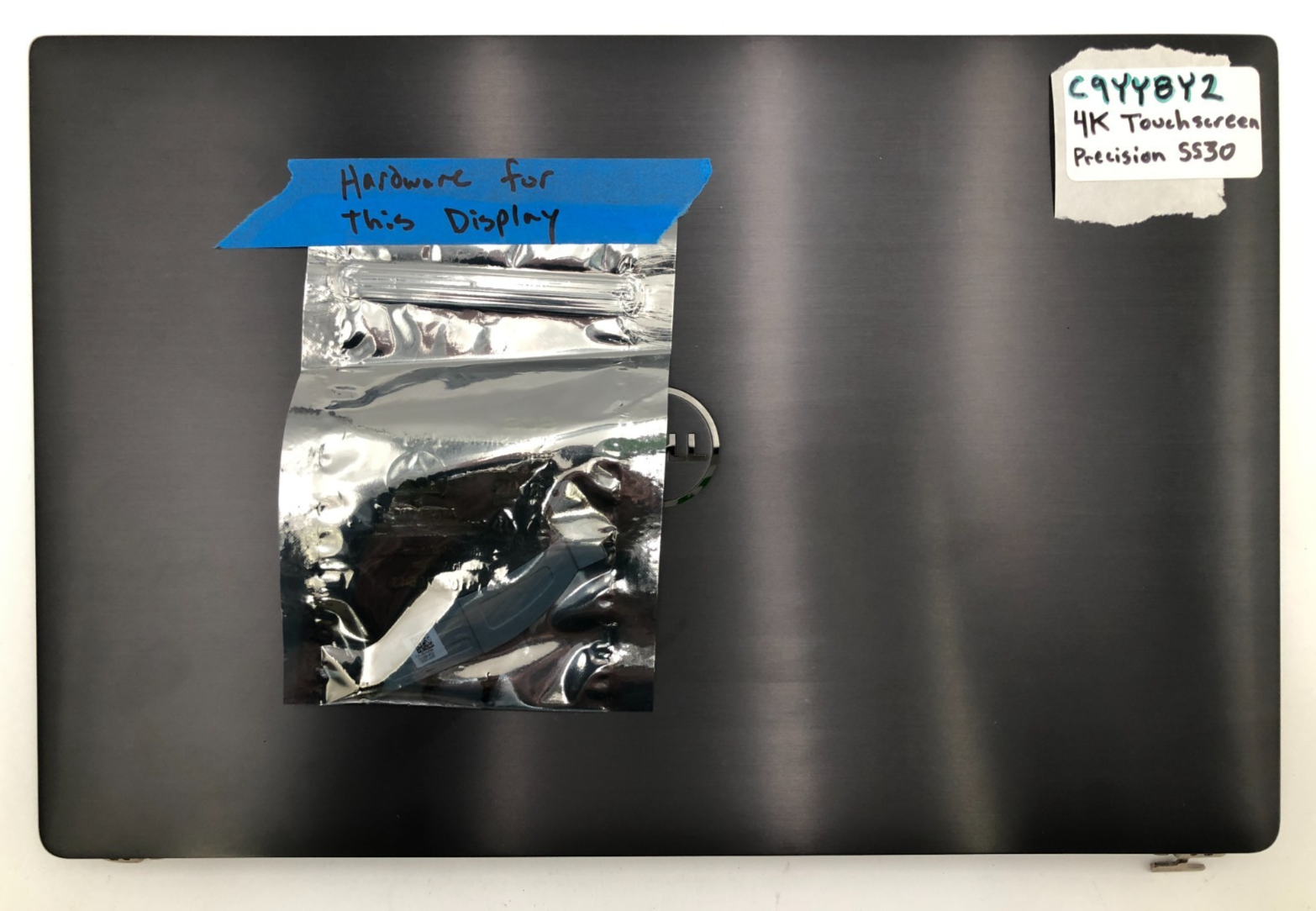 Dell Precision 5530 15.6″ (HXMYH) Complete Touchscreen Display Assembly w Screws 5 Dell Precision 5530 15.6″ (HXMYH) Complete Touchscreen Display Assembly w Screws