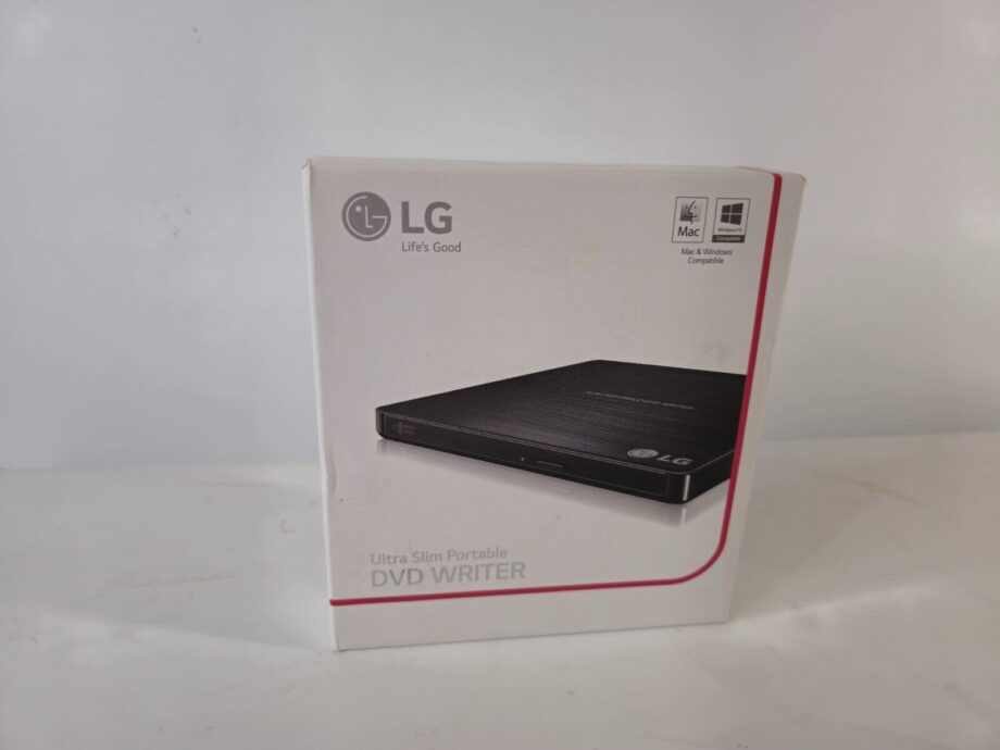 image of LG Storage GP60NB50 External Slim DVDRW 8x Black 375472796952