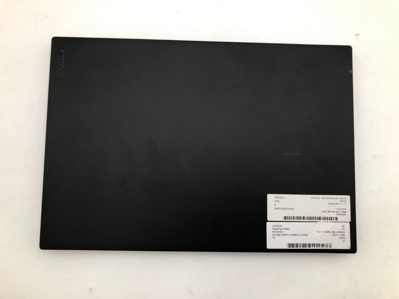 Lenovo ThinkPad T460s i5-6300U 20GB RAM 128GB NVMe SSD 14" FHD Win 11 Pro 5 Lenovo ThinkPad T460s i5-6300U 20GB RAM 128GB NVMe SSD 14" FHD Win 11 Pro