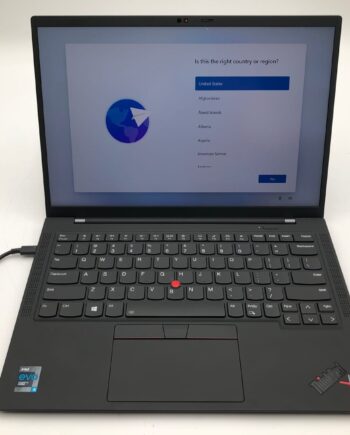 Lenovo | ThinkPad X1 Carbon Gen 9 | i5-1135G7 | 8GB | 256GB NVMe | | No Battery