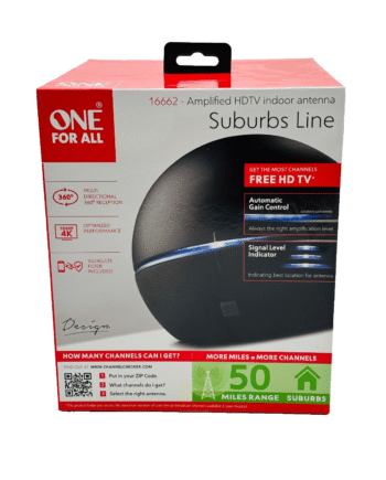 16662 Suburbs Line Amplified HDTV Indoor Antenna — NEW