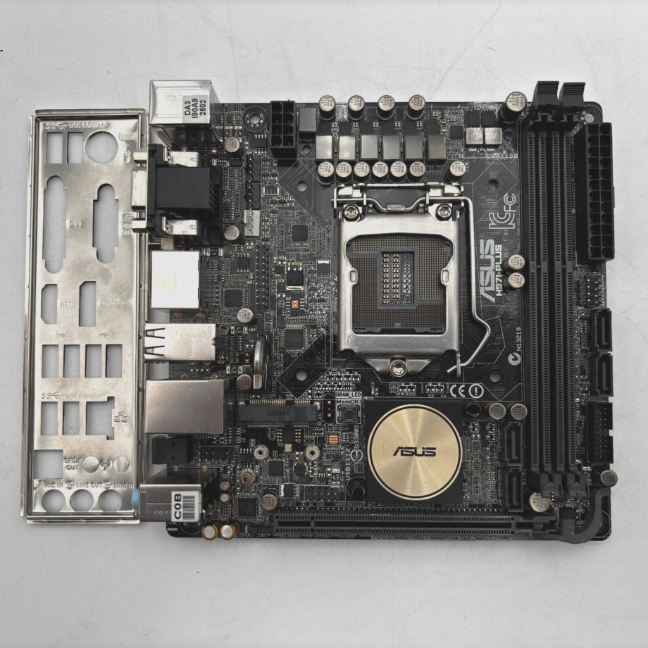 ASUS H87I-PLUS Mini ITX Motherboard - LGA 1150 + I/O Shield