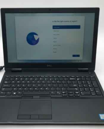 Dell Precision 7530 i7-8850H 24GB 512GB NVMe NVIDIA P2000 Win 11 Pro No Battery