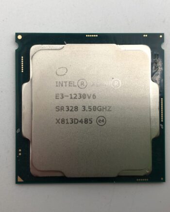 Intel Xeon E3-1230 v6 3.5GHz (3.9GHz TURBO) LGA 1151 Processor (SR328)