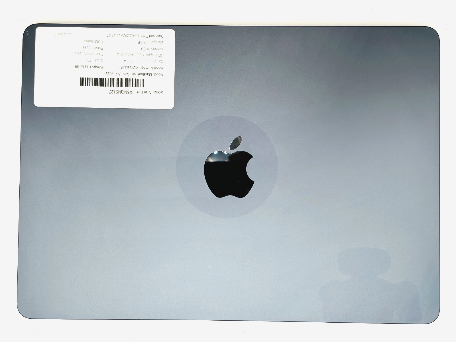 MacBook Air 13-inch (M2, 2022) Midnight | 8GB RAM | 256GB SSD | macOS Ventura 4 MacBook Air 13-inch (M2, 2022) Midnight | 8GB RAM | 256GB SSD | macOS Ventura