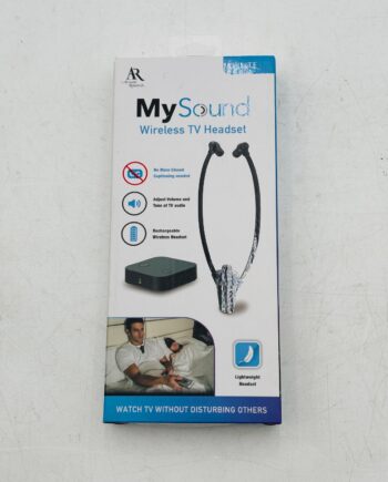 Acoustic Research MySound Wireless TV Headset ARHTV1T – New