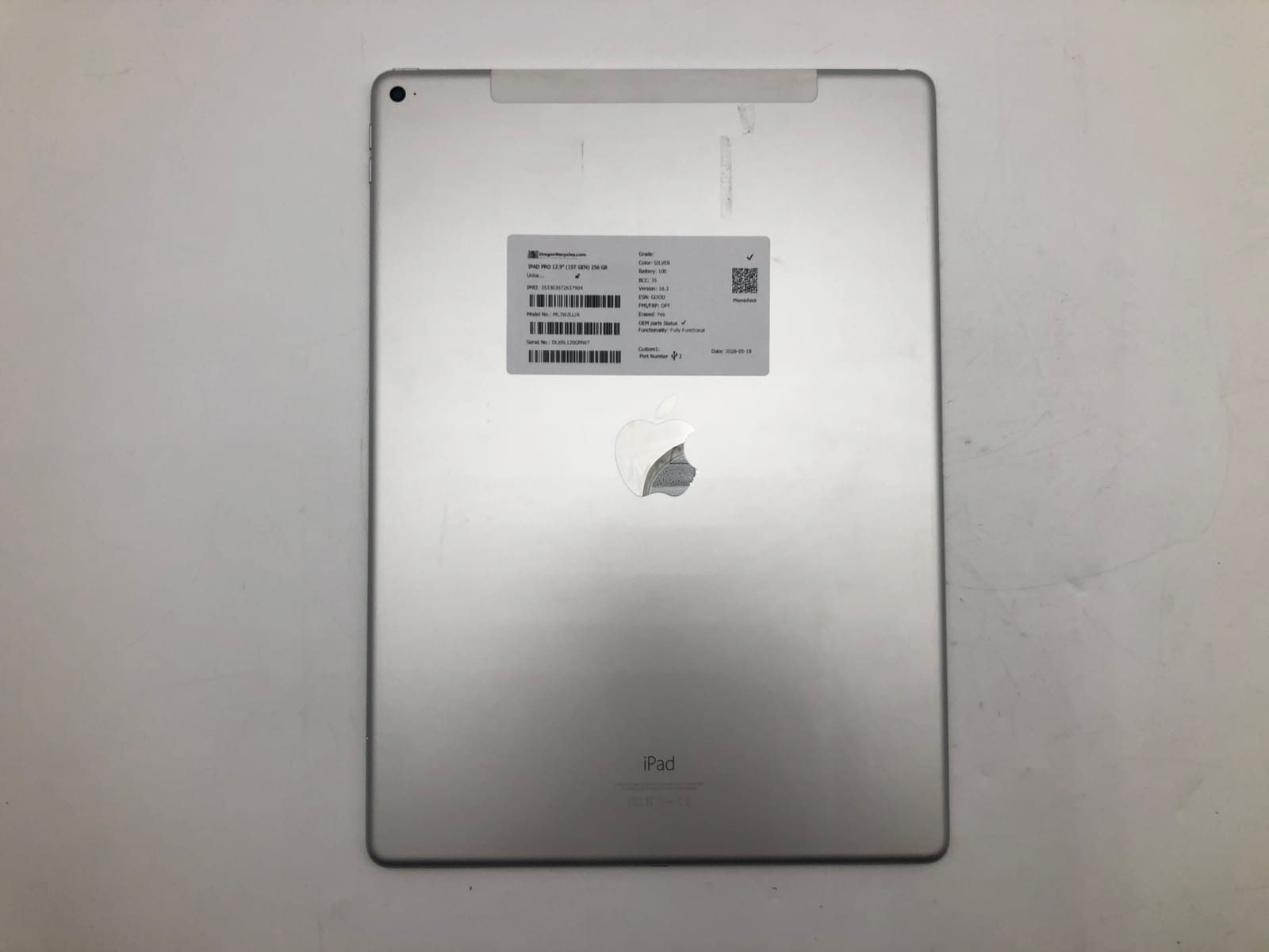 Apple iPad Pro 12.9 inch (1st Gen) 256GB Silver Unlocked ML3W2LL/A iOS Smartph 2 6 Apple iPad Pro 12.9 inch (1st Gen) 256GB Silver Unlocked ML3W2LL/A iOS Smartph 2