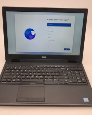 Dell Precision 7530 i7-8850H 32GB 256GB NVMe SSD 15.6" FHD Win 11 Pro