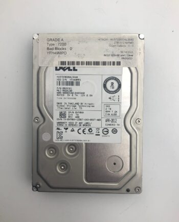 HITACHI HUS723020ALS640 2TB 3.5" 12Gb/s 7200 RPM SAS Drive Tested