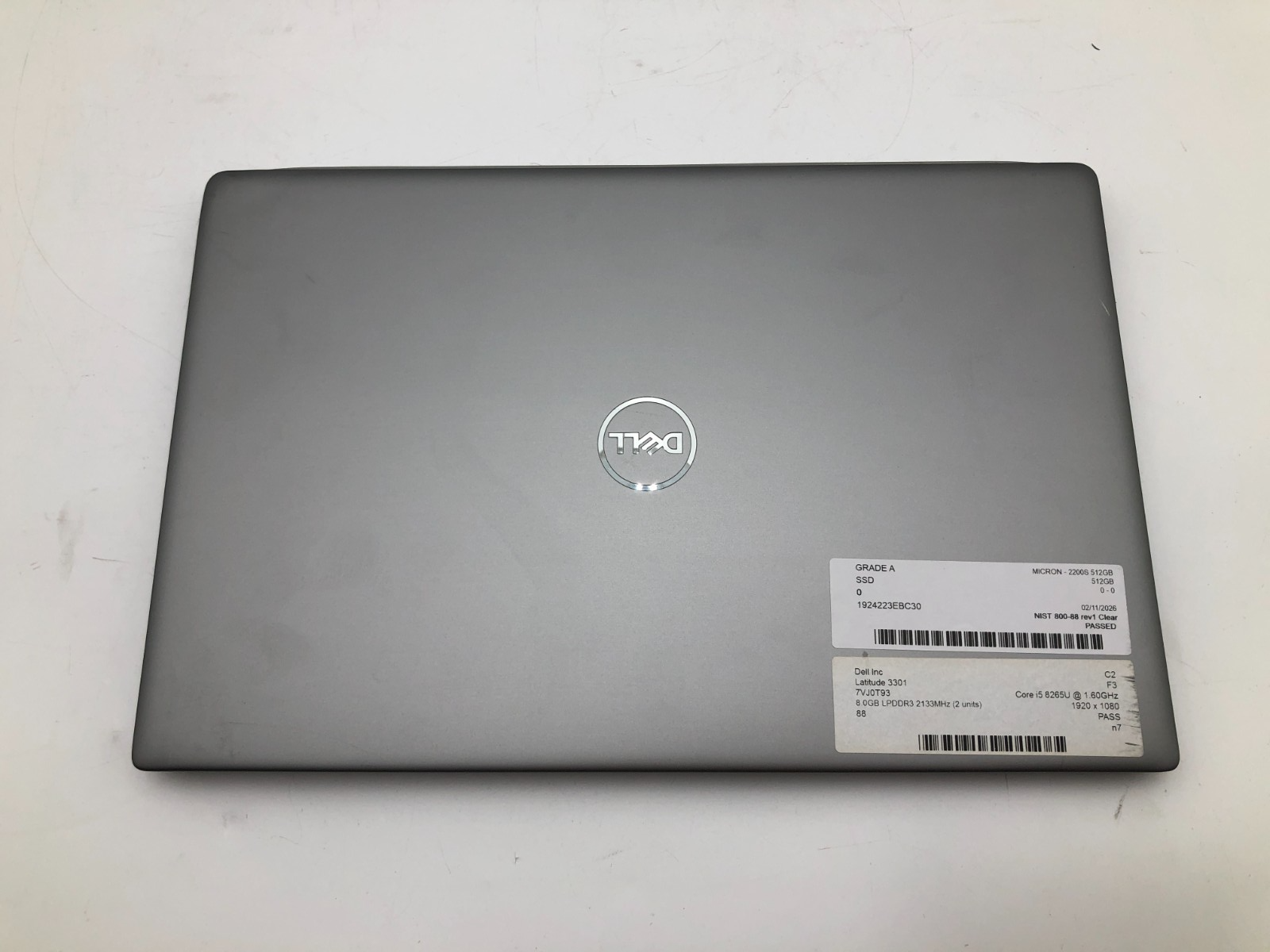 Dell Latitude 3301 i5-8265U 8GB 512GB NVMe SSD 13.3" FHD Win 11 Pro 5 Dell Latitude 3301 i5-8265U 8GB 512GB NVMe SSD 13.3" FHD Win 11 Pro