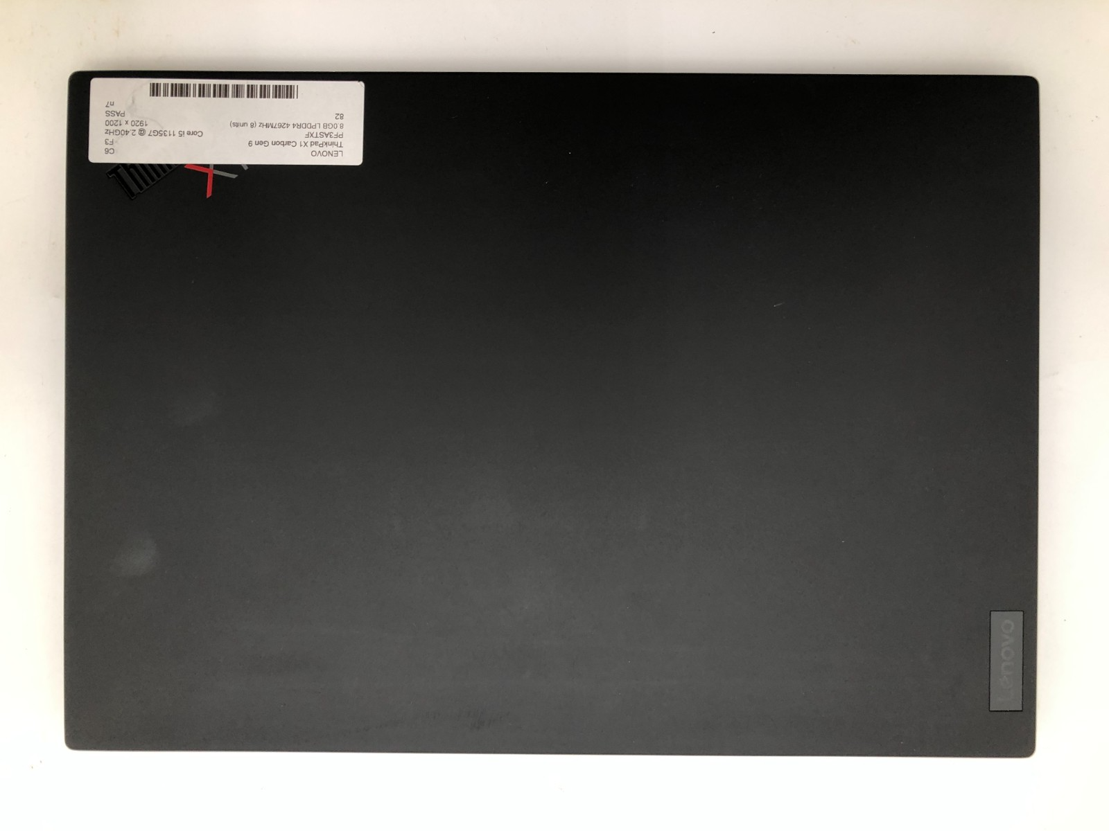 Lenovo ThinkPad X1 Carbon Gen 9 i5-1135G7 8GB No SSD/OS 14" Laptop *READ* 4 Lenovo ThinkPad X1 Carbon Gen 9 i5-1135G7 8GB No SSD/OS 14" Laptop *READ*