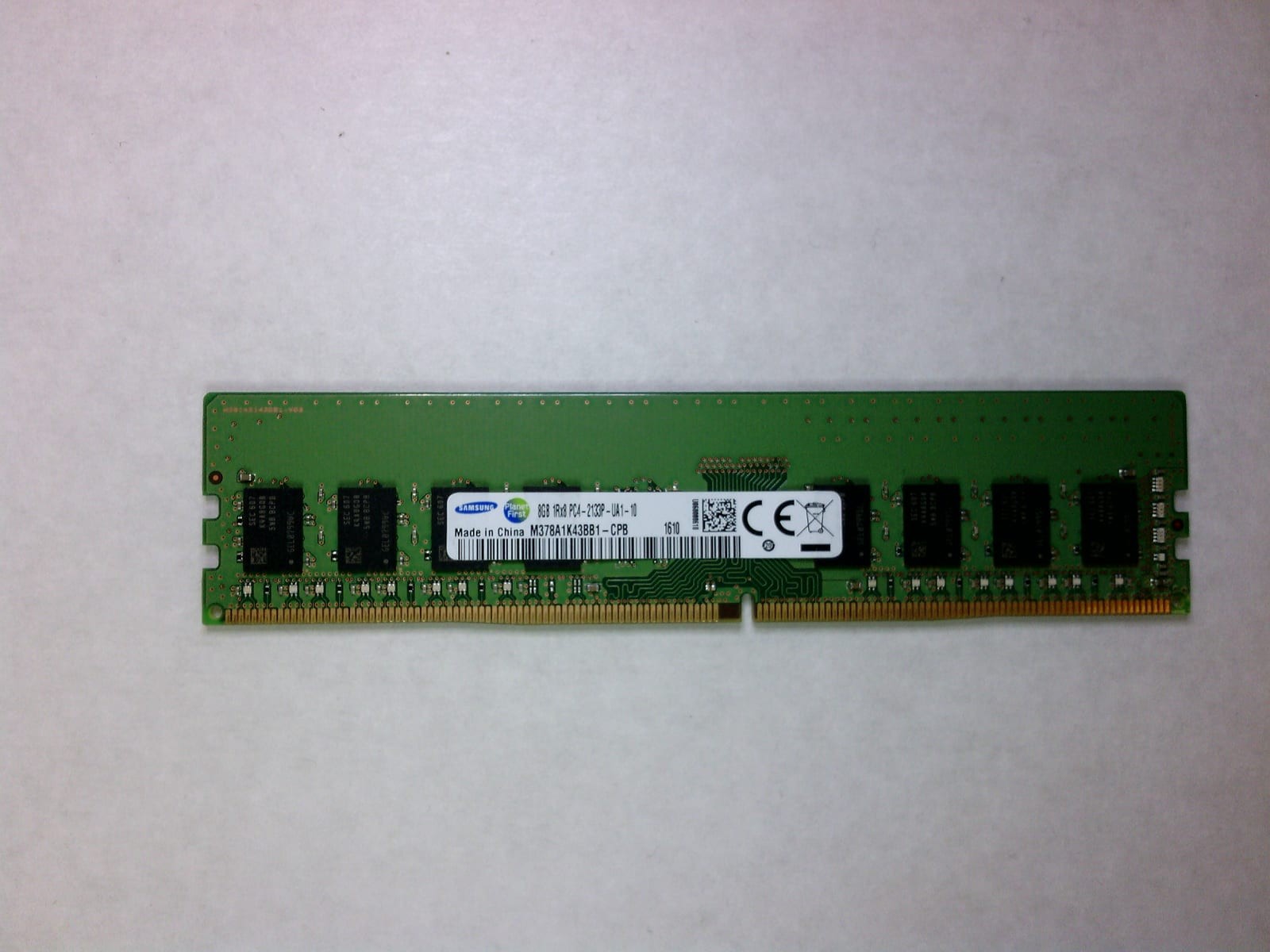 Samsung 8GB PC4-17000U DDR4-2133 Non-ECC UDIMM RAM M378A1K43BB1-CPB 1 Samsung 8GB PC4-17000U DDR4-2133 Non-ECC UDIMM RAM M378A1K43BB1-CPB