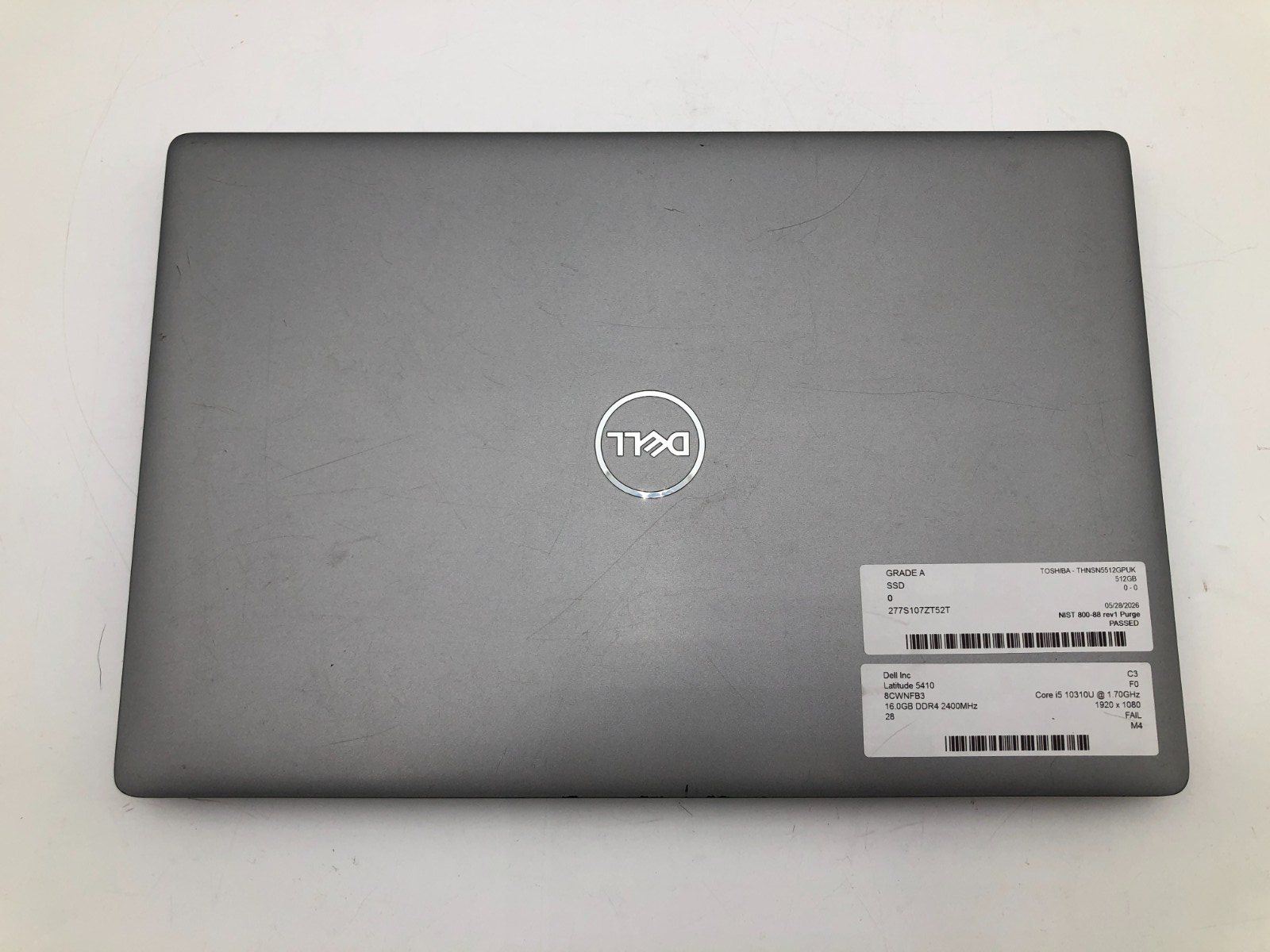Dell Latitude 5410 Intel Core i5-10310U 16GB RAM 512GB NVMe Win11 Pro No Battery 5 Dell Latitude 5410 Intel Core i5-10310U 16GB RAM 512GB NVMe Win11 Pro No Battery