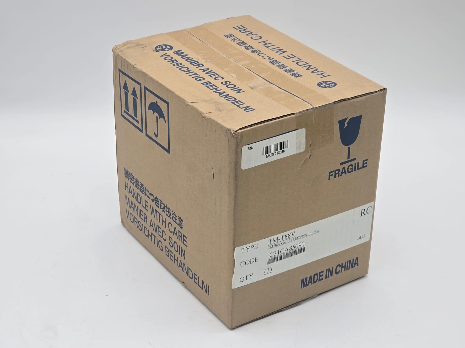 Epson | TM-T88VII | usb/ethernet | New Sealed 1 Epson | TM-T88VII | usb/ethernet | New Sealed