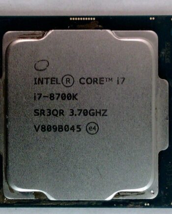 Intel i7-8700K 3.7GHz LGA 1151 Processor (SR3QR)