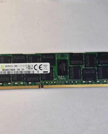 Samsung 16GB DDR3‑1600 PC3‑12800R ECC Registered RDIMM Server Memory Module M393